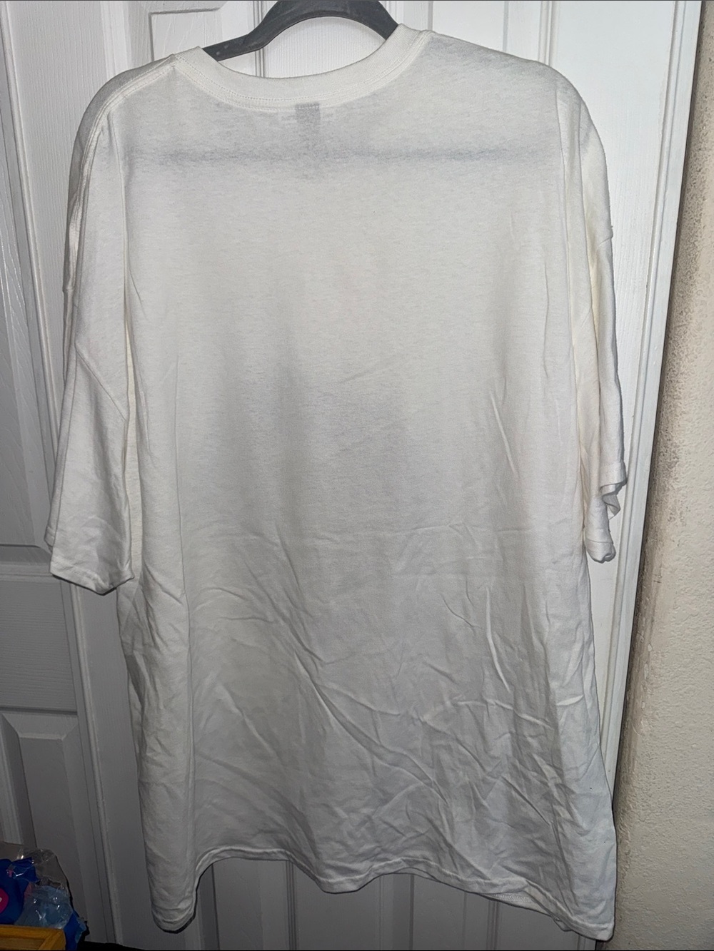 Men's White Graphic Tee - Playing With My Money Design - Picture 6 of 6
